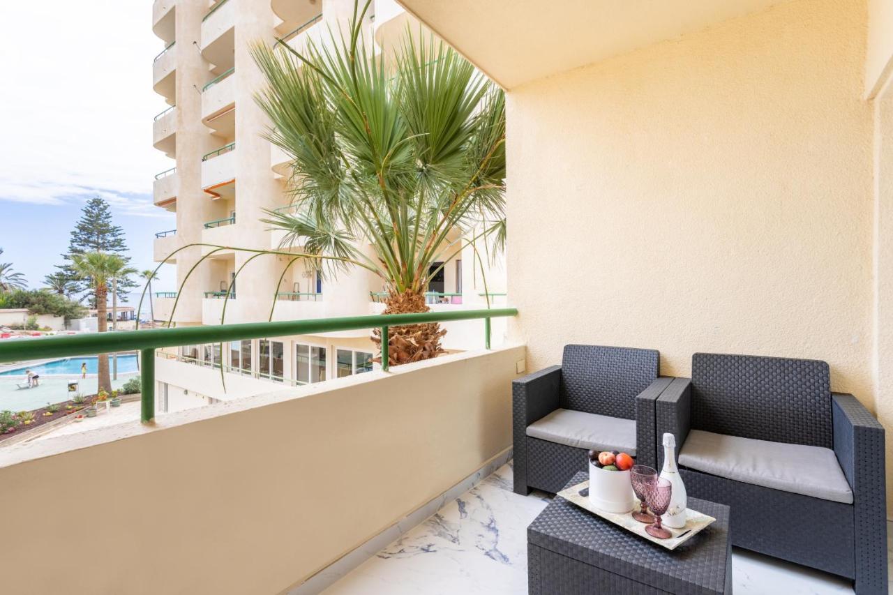 Cozy 1St Sea Line Apartment In The Quiet Area Los Cristianos  Exterior foto