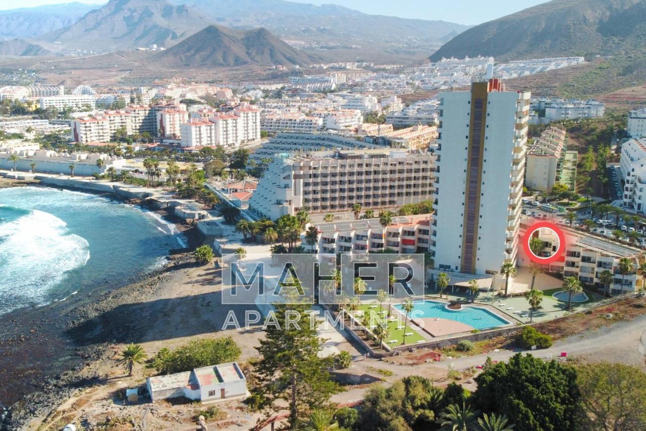 Cozy 1St Sea Line Apartment In The Quiet Area Los Cristianos  Exterior foto